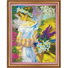 Main Bead Embroidery Kit The promenade (Romanticism)