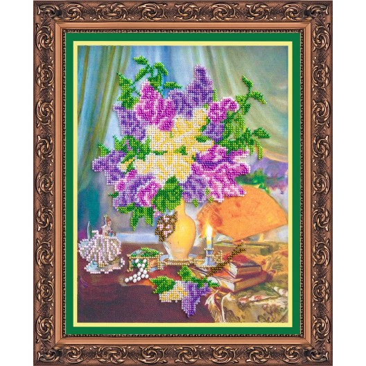 Main Bead Embroidery Kit Etude (Still life), AB-043 by Abris Art - buy online! ✿ Fast delivery ✿ Factory price ✿ Wholesale and retail ✿ Purchase Great kits for embroidery with beads Main Bead Embroidery Kit Etude (Still life), AB-043 by Abris Art - buy online! ✿ Fast delivery ✿ Factory price ✿ Wholesale and retail ✿ Purchase Great kits for embroidery with beads
