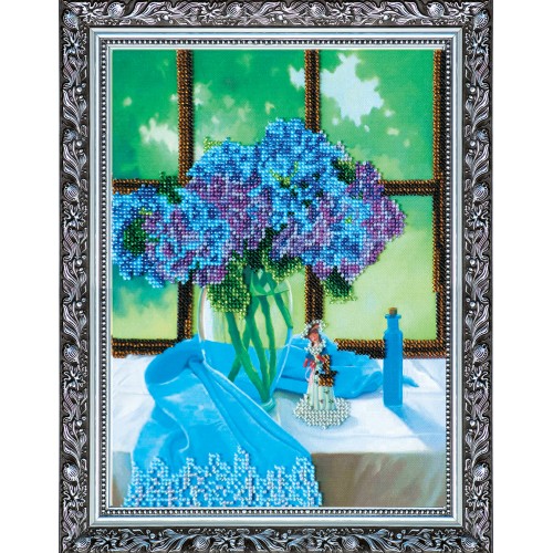 Набір для вишивання бісером на натуральному художньому холсті Бузковий настрій, AB-067 від Абрис Арт - купити з доставкою ✿ Найкраща ціна від виробника ✿ Оптом та в роздріб ✿ Придбати Великі набори для вишивки бісером