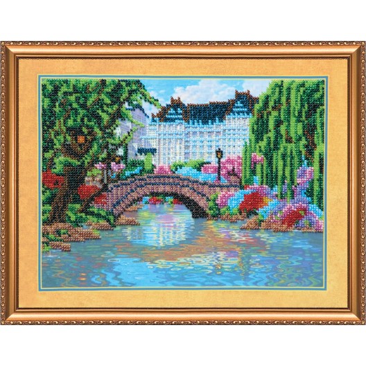 Набір для вишивання бісером на натуральному художньому холсті Парк, AB-072 від Абрис Арт - купити з доставкою ✿ Найкраща ціна від виробника ✿ Оптом та в роздріб ✿ Придбати Великі набори для вишивки бісером