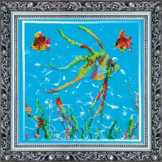 Main Bead Embroidery Kit Fish – 2 (Animals)