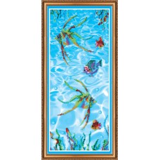 Main Bead Embroidery Kit Fish – 3 (Animals)