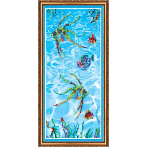 Main Bead Embroidery Kit Fish – 3 (Animals), AB-085 by Abris Art - buy online! ✿ Fast delivery ✿ Factory price ✿ Wholesale and retail ✿ Purchase Great kits for embroidery with beads Main Bead Embroidery Kit Fish – 3 (Animals), AB-085 by Abris Art - buy online! ✿ Fast delivery ✿ Factory price ✿ Wholesale and retail ✿ Purchase Great kits for embroidery with beads