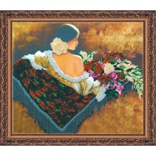 Main Bead Embroidery Kit Senorita (Genre Scenes)