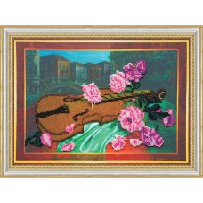 Набір для вишивання бісером на натуральному художньому холсті "Фреско"