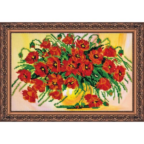 Набір для вишивання бісером на натуральному художньому холсті Яскраво-червоне сяйво, AB-134 від Абрис Арт - купити з доставкою ✿ Найкраща ціна від виробника ✿ Оптом та в роздріб ✿ Придбати Великі набори для вишивки бісером Набір для вишивання бісером на натуральному художньому холсті Яскраво-червоне сяйво, AB-134 від Абрис Арт - купити з доставкою ✿ Найкраща ціна від виробника ✿ Оптом та в роздріб ✿ Придбати Великі набори для вишивки бісером