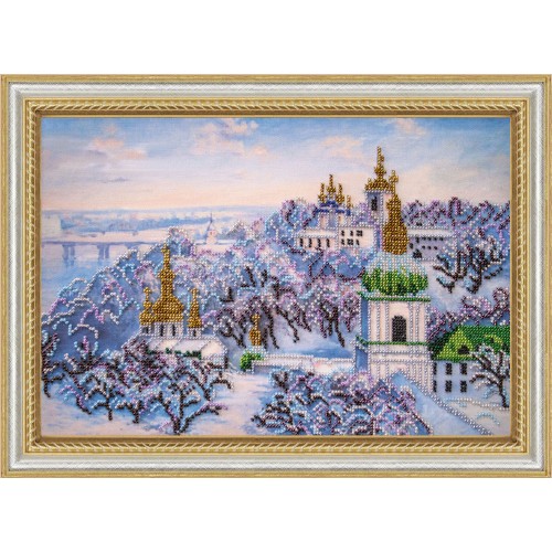 Epiphany frosts, AB-137 by Abris Art - buy online! ✿ Fast delivery ✿ Factory price ✿ Wholesale and retail ✿ Purchase Great kits for embroidery with beads