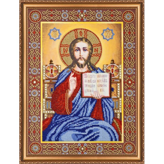 Main Bead Embroidery Kit Wedding Icon – The Lord God Almighty (Icons), AB-146 by Abris Art - buy online! ✿ Fast delivery ✿ Factory price ✿ Wholesale and retail ✿ Purchase Great kits for embroidery with beads