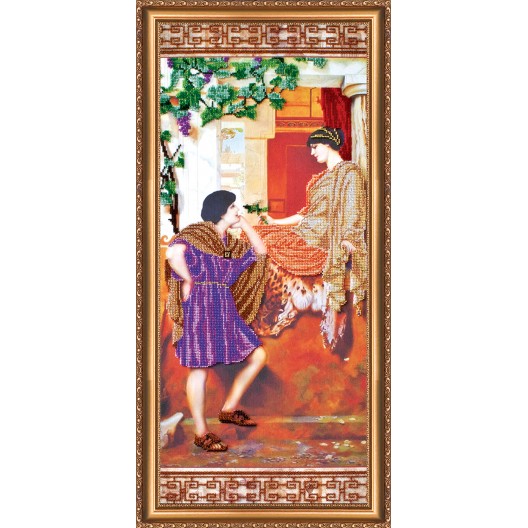 Main Bead Embroidery Kit The old story (Romanticism), AB-160 by Abris Art - buy online! ✿ Fast delivery ✿ Factory price ✿ Wholesale and retail ✿ Purchase Great kits for embroidery with beads