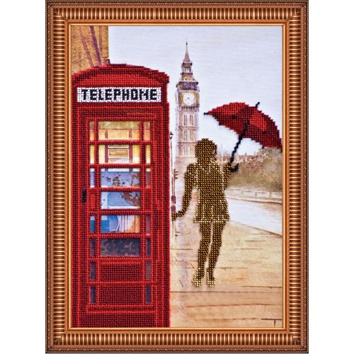 The London lifestyle – 1, AB-167 by Abris Art - buy online! ✿ Fast delivery ✿ Factory price ✿ Wholesale and retail ✿ Purchase Great kits for embroidery with beads