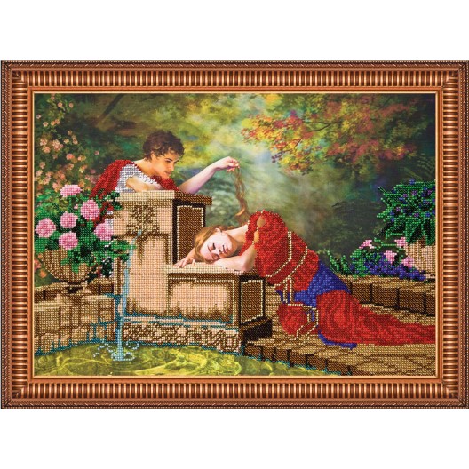 Touch, AB-171 by Abris Art - buy online! ✿ Fast delivery ✿ Factory price ✿ Wholesale and retail ✿ Purchase Great kits for embroidery with beads