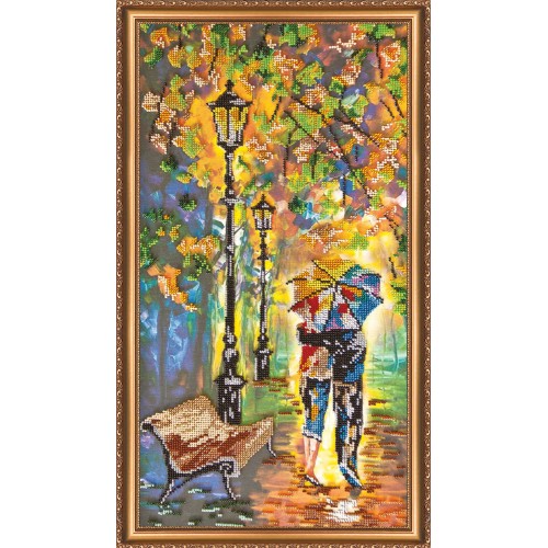 Main Bead Embroidery Kit Colour mood (Landscapes), AB-192 by Abris Art - buy online! ✿ Fast delivery ✿ Factory price ✿ Wholesale and retail ✿ Purchase Great kits for embroidery with beads