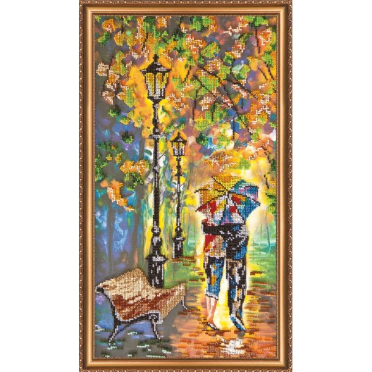 Main Bead Embroidery Kit Colour mood (Landscapes), AB-192 by Abris Art - buy online! ✿ Fast delivery ✿ Factory price ✿ Wholesale and retail ✿ Purchase Great kits for embroidery with beads