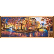 Main Bead Embroidery Kit Gold reflections (Landscapes)