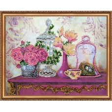 Набір для вишивання бісером на натуральному художньому холсті "Прованс-1"