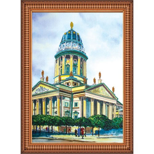 Main Bead Embroidery Kit Berlin (Landscapes), AB-208 by Abris Art - buy online! ✿ Fast delivery ✿ Factory price ✿ Wholesale and retail ✿ Purchase Great kits for embroidery with beads