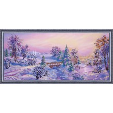 Main Bead Embroidery Kit Bewitched forest (Winter tale)