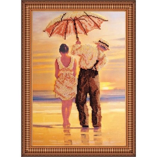 Набір для вишивання бісером на натуральному художньому холсті Рандеву, AB-211 від Абрис Арт - купити з доставкою ✿ Найкраща ціна від виробника ✿ Оптом та в роздріб ✿ Придбати Великі набори для вишивки бісером