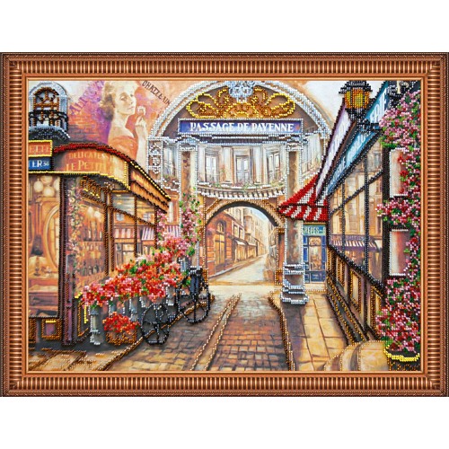 Main Bead Embroidery Kit The passage (Landscapes), AB-250 by Abris Art - buy online! ✿ Fast delivery ✿ Factory price ✿ Wholesale and retail ✿ Purchase Great kits for embroidery with beads