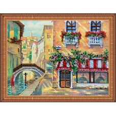 Main Bead Embroidery Kit Venetian Cafe (Landscapes)