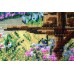 Main Bead Embroidery Kit Garden (Landscapes), AB-256 by Abris Art - buy online! ✿ Fast delivery ✿ Factory price ✿ Wholesale and retail ✿ Purchase Great kits for embroidery with beads