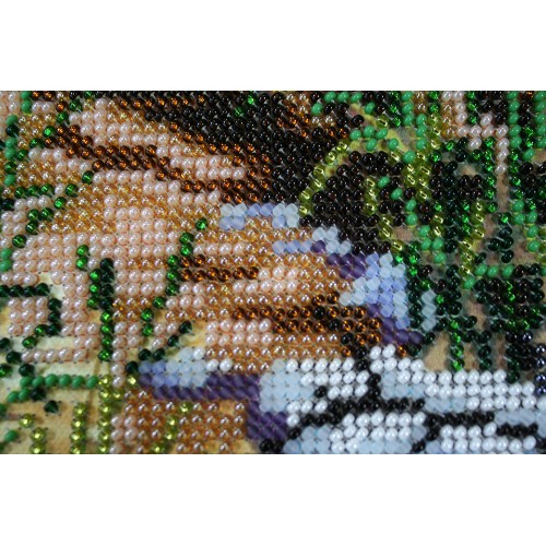 Набір для вишивання бісером на натуральному художньому холсті Відпочинок на каменях, AB-260 від Абрис Арт - купити з доставкою ✿ Найкраща ціна від виробника ✿ Оптом та в роздріб ✿ Придбати Великі набори для вишивки бісером