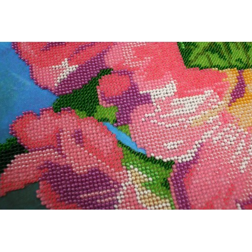 Mallow, AB-261 by Abris Art - buy online! ✿ Fast delivery ✿ Factory price ✿ Wholesale and retail ✿ Purchase Great kits for embroidery with beads
