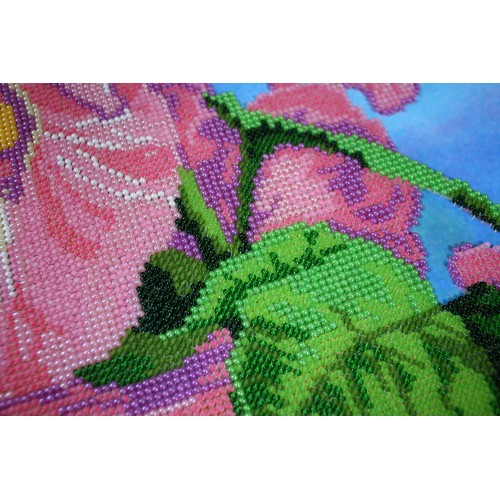 Mallow, AB-261 by Abris Art - buy online! ✿ Fast delivery ✿ Factory price ✿ Wholesale and retail ✿ Purchase Great kits for embroidery with beads