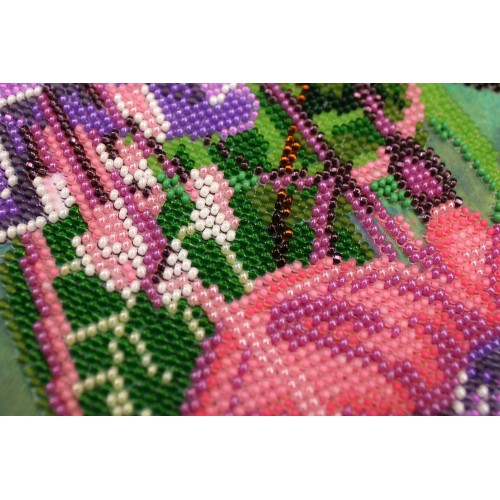 Fuchsia – 2, AB-264 by Abris Art - buy online! ✿ Fast delivery ✿ Factory price ✿ Wholesale and retail ✿ Purchase Great kits for embroidery with beads