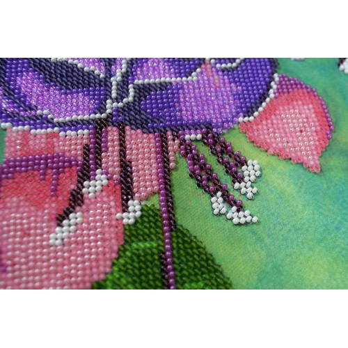 Fuchsia – 2, AB-264 by Abris Art - buy online! ✿ Fast delivery ✿ Factory price ✿ Wholesale and retail ✿ Purchase Great kits for embroidery with beads