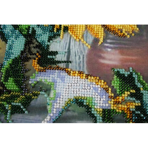 Main Bead Embroidery Kit Flowers of the Sun (Still life), AB-266 by Abris Art - buy online! ✿ Fast delivery ✿ Factory price ✿ Wholesale and retail ✿ Purchase Great kits for embroidery with beads