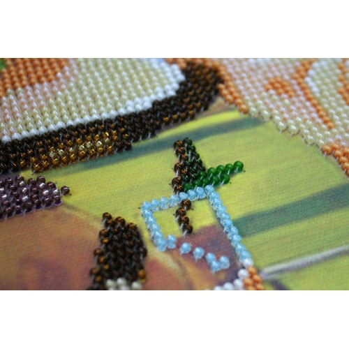 At the race track, AB-272 by Abris Art - buy online! ✿ Fast delivery ✿ Factory price ✿ Wholesale and retail ✿ Purchase Great kits for embroidery with beads