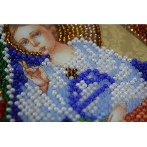 Main Bead Embroidery Kit Icon of the Mother of God «The Unfading Blossom» (Icons), AB-292 by Abris Art - buy online! ✿ Fast delivery ✿ Factory price ✿ Wholesale and retail ✿ Purchase Great kits for embroidery with beads