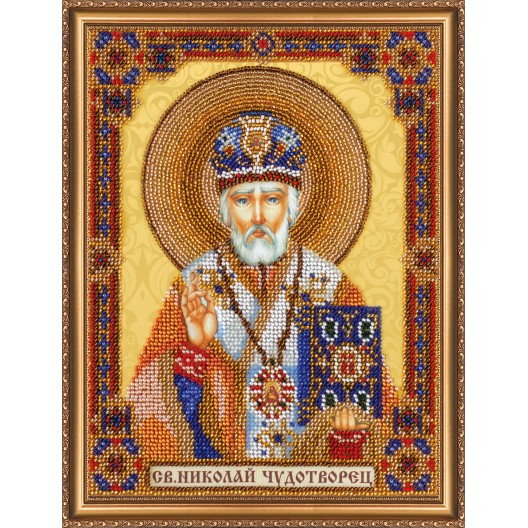 Набір для вишивання бісером на натуральному художньому холсті Домашній іконостас Святий Миколай Чудотворець, AB-293 від Абрис Арт - купити з доставкою ✿ Найкраща ціна від виробника ✿ Оптом та в роздріб ✿ Придбати Великі набори для вишивки бісером Набір для вишивання бісером на натуральному художньому холсті Домашній іконостас Святий Миколай Чудотворець, AB-293 від Абрис Арт - купити з доставкою ✿ Найкраща ціна від виробника ✿ Оптом та в роздріб ✿ Придбати Великі набори для вишивки бісером