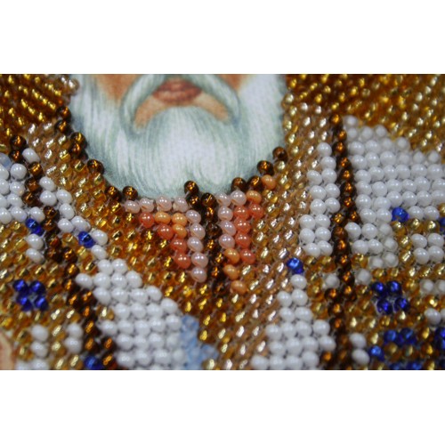 Набір для вишивання бісером на натуральному художньому холсті Домашній іконостас Святий Миколай Чудотворець, AB-293 від Абрис Арт - купити з доставкою ✿ Найкраща ціна від виробника ✿ Оптом та в роздріб ✿ Придбати Великі набори для вишивки бісером