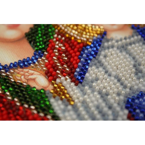 Набір для вишивання бісером на натуральному художньому холсті Домашній іконостас Богородиця, AB-294 від Абрис Арт - купити з доставкою ✿ Найкраща ціна від виробника ✿ Оптом та в роздріб ✿ Придбати Великі набори для вишивки бісером