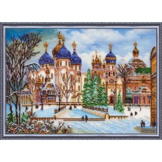 Main Bead Embroidery Kit Church (Winter tale)