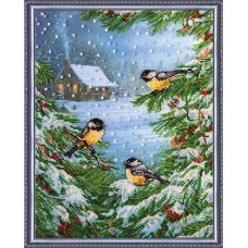 Main Bead Embroidery Kit January bitter cold (Winter tale)