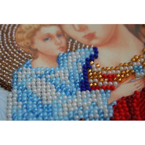 Main Bead Embroidery Kit Icon of the Mother of God «Perishing» (Icons), AB-303 by Abris Art - buy online! ✿ Fast delivery ✿ Factory price ✿ Wholesale and retail ✿ Purchase Great kits for embroidery with beads