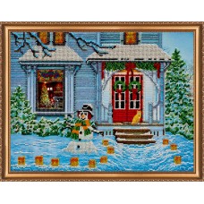 Main Bead Embroidery Kit Christmas story (Winter tale)