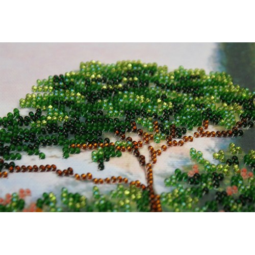 Набір для вишивання бісером на натуральному художньому холсті Вітрильник, AB-309 від Абрис Арт - купити з доставкою ✿ Найкраща ціна від виробника ✿ Оптом та в роздріб ✿ Придбати Великі набори для вишивки бісером