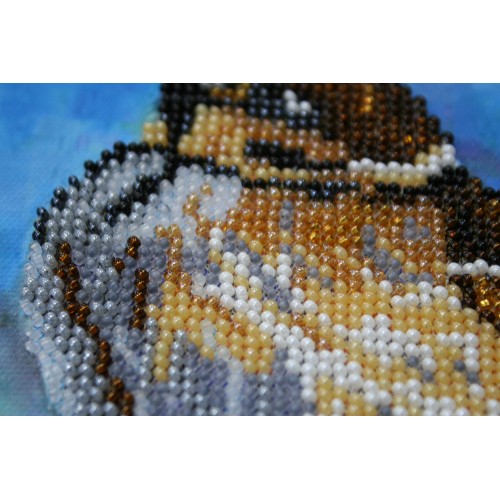 Main Bead Embroidery Kit City gatherings (Winter tale), AB-321 by Abris Art - buy online! ✿ Fast delivery ✿ Factory price ✿ Wholesale and retail ✿ Purchase Great kits for embroidery with beads