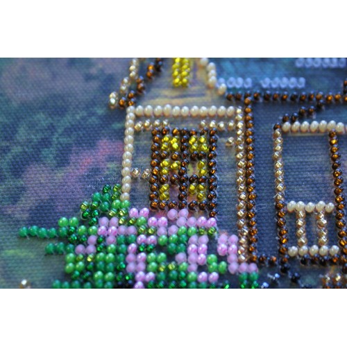 Набір для вишивання бісером на натуральному художньому холсті Гірська річечка, AB-322 від Абрис Арт - купити з доставкою ✿ Найкраща ціна від виробника ✿ Оптом та в роздріб ✿ Придбати Великі набори для вишивки бісером