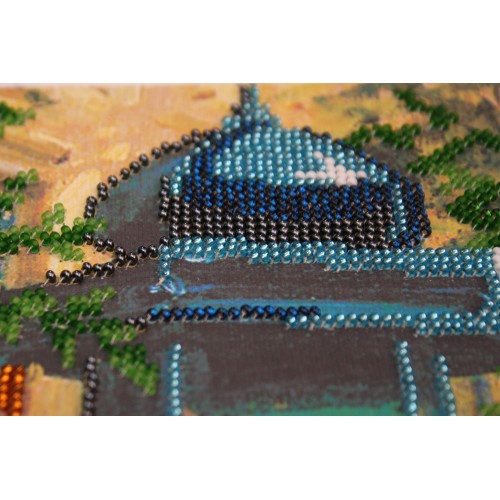 Main Bead Embroidery Kit Retro boulevard (Retro), AB-326 by Abris Art - buy online! ✿ Fast delivery ✿ Factory price ✿ Wholesale and retail ✿ Purchase Great kits for embroidery with beads