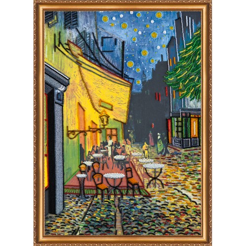 Набір для вишивання бісером на натуральному художньому холсті Вечірнє кафе, AB-327 від Абрис Арт - купити з доставкою ✿ Найкраща ціна від виробника ✿ Оптом та в роздріб ✿ Придбати Великі набори для вишивки бісером Набір для вишивання бісером на натуральному художньому холсті Вечірнє кафе, AB-327 від Абрис Арт - купити з доставкою ✿ Найкраща ціна від виробника ✿ Оптом та в роздріб ✿ Придбати Великі набори для вишивки бісером