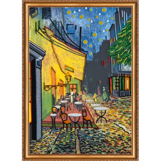 Набір для вишивання бісером на натуральному художньому холсті Вечірнє кафе, AB-327 від Абрис Арт - купити з доставкою ✿ Найкраща ціна від виробника ✿ Оптом та в роздріб ✿ Придбати Великі набори для вишивки бісером Набір для вишивання бісером на натуральному художньому холсті Вечірнє кафе, AB-327 від Абрис Арт - купити з доставкою ✿ Найкраща ціна від виробника ✿ Оптом та в роздріб ✿ Придбати Великі набори для вишивки бісером