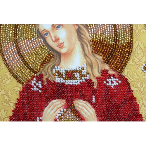 Набір для вишивання бісером на натуральному художньому холсті «Ікона Божої Матері« У пологах помічниця », AB-331 від Абрис Арт - купити з доставкою ✿ Найкраща ціна від виробника ✿ Оптом та в роздріб ✿ Придбати Великі набори для вишивки бісером