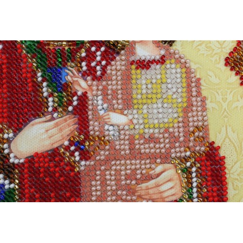 Набір для вишивання бісером на натуральному художньому холсті  Ікона Божий Матері Скоропослушниця, AB-333 від Абрис Арт - купити з доставкою ✿ Найкраща ціна від виробника ✿ Оптом та в роздріб ✿ Придбати Великі набори для вишивки бісером