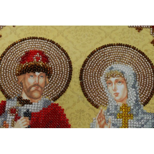 Набір для вишивання бісером на натуральному художньому холсті « Ікона святого князя Петра і святої княгині Февронії », AB-334 від Абрис Арт - купити з доставкою ✿ Найкраща ціна від виробника ✿ Оптом та в роздріб ✿ Придбати Великі набори для вишивки бісеро