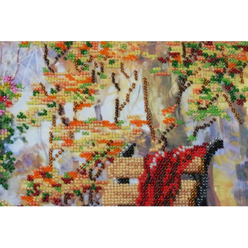 Main Bead Embroidery Kit Day-dream (Romanticism), AB-338 by Abris Art - buy online! ✿ Fast delivery ✿ Factory price ✿ Wholesale and retail ✿ Purchase Great kits for embroidery with beads